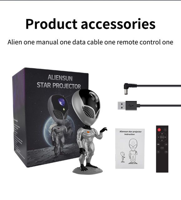 Proyector Grande Tipo Alien