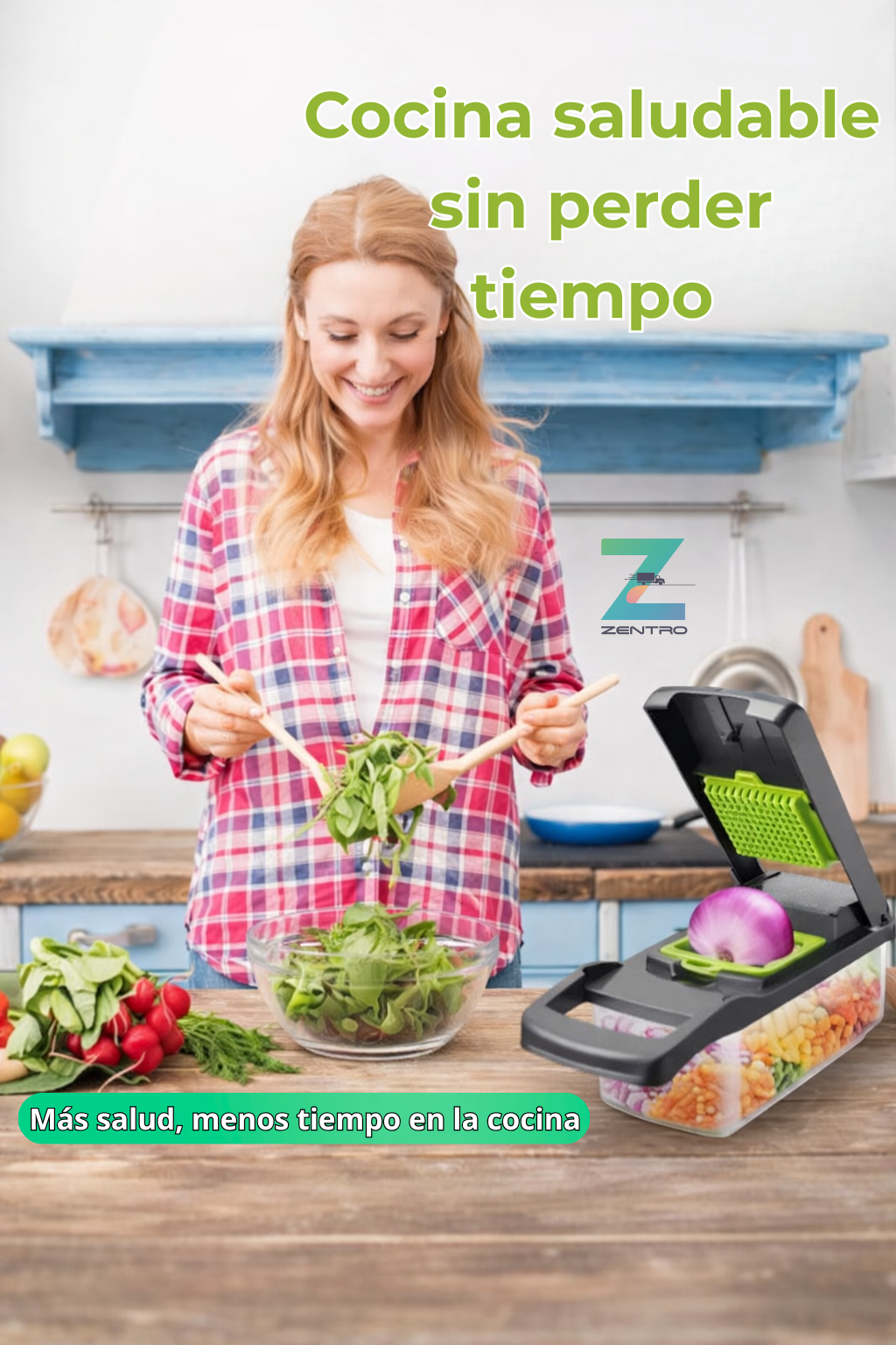 ChefPro 14X™ – Picadora Multifunción + Pulverizador de Aceite