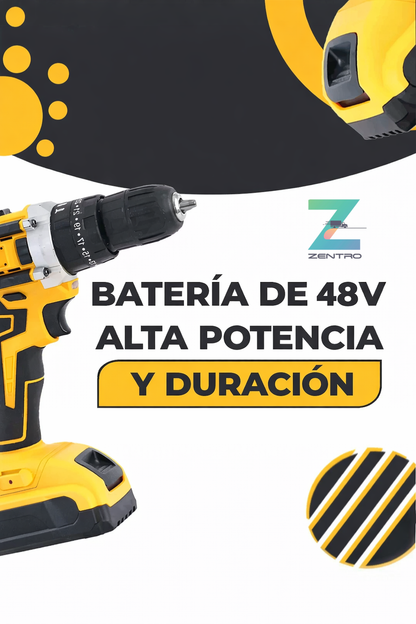 Taladro Inalámbrico Profesional 48V X-Force