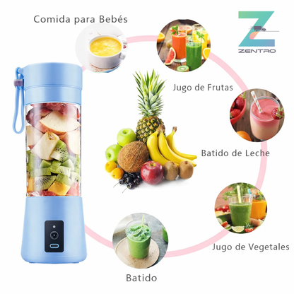 Mini Licuadora Portátil Recargable USB