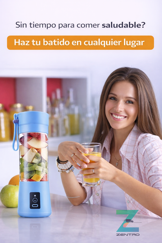 Mini Licuadora Portátil Recargable USB